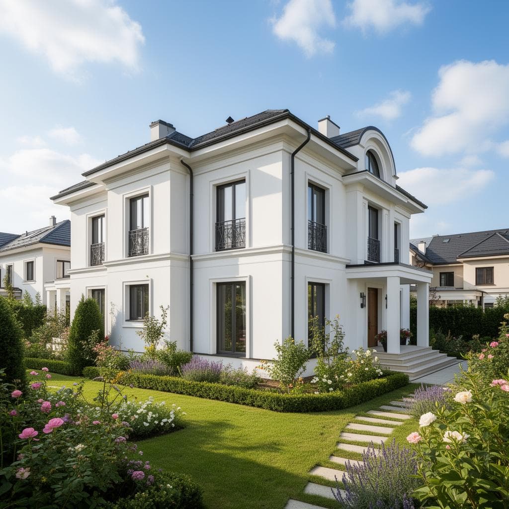 Vilă cu Grădină Amenajată